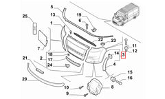 Ducato Ön Tampon Köşe Şema
