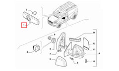 Ducato İç Dikiz Aynası Şema