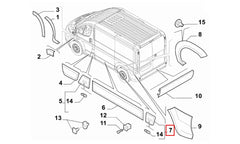 Ducato Çamurluk Çıtası Şema