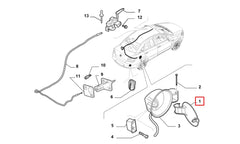 Linea Yakıt Depo Dış Kapağı Şema