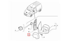 Fiorino Yan Ayna Kapağı Şema