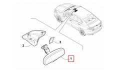 Egea İç Dikiz Aynası Şema