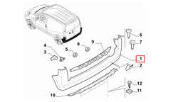 Fiorino Arka Tampon Şema