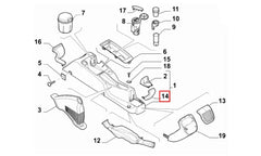 Doblo El Fren Konsolu Kapağı Şema