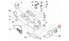 Doblo Kalorifer Havalandırma Izgarası Şema