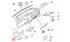 Doblo Sigorta Kutusu Kapağı Şema