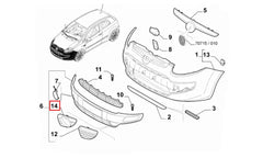Grande Punto Sis Farı Çerçevesi Şema