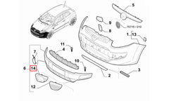 Grande Punto Sis Farı Çerçevesi Şema