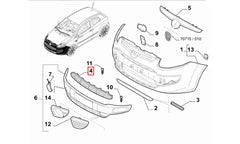 Grande Punto Ön Panjur Şema