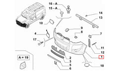 Doblo Ön Tampon Şema