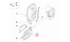 Ducato Kapı İç Açma Kolu Şema