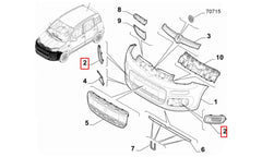 Panda Sis Farı Çerçevesi Şema