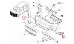 Panda Sis Farı Çerçevesi Şema