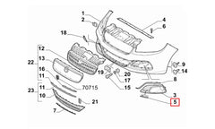 Linea Sis Farı Çerçeve Çıtası Şema