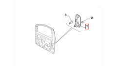 Doblo Kapı Dış Açma Kolu Şema