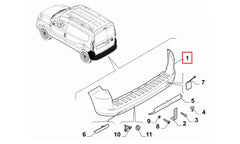 Doblo Arka Tampon Şema