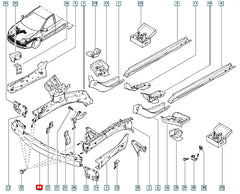 Latitude Tampon Bağlantı Demiri Şema