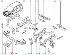 Megane Tampon Bağlantı Demiri Şema