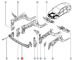Megane Tampon Bağlantı Demiri Şema
