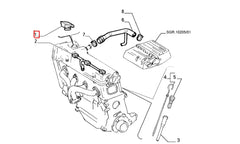 Uno Motor Yağ Dolum Kapağı Şema