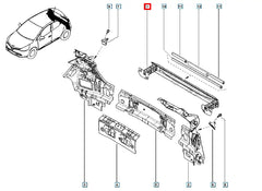 Clio Tampon Bağlantı Demiri Şema