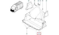 Master Motor Alt Koruma Plastiği Şema