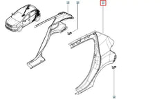 Sandero Çamurluk Şema