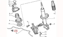 Uno Viraj Demiri Kelepçesi Ve Lastiği Şema