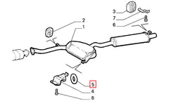 Ducato Egzoz Askı Ve Montaj Lastik Takozu Şema