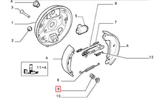 Tempra Fren Kaliper Balata Yayı Şema