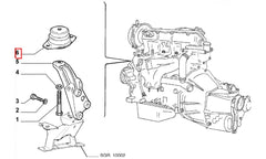 Uno Motor Ön Bağlantı Takozu Şema