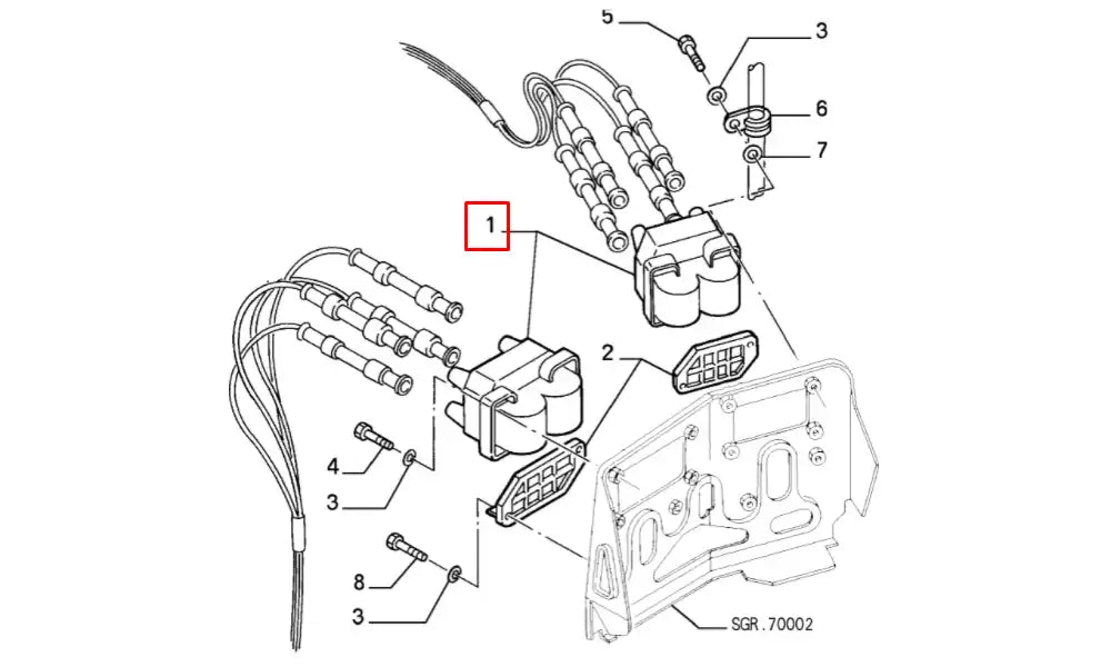 Palio Ateşleme Bobini Şema Palio Ateşleme Bobini Şema
