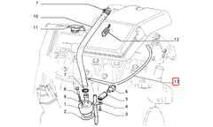 Uno Motor Yağ Buhar Hortumu Şema