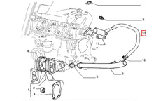 Uno Hava Filtre Kutusu Hortumu Şema
