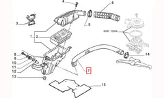 Tipo Hava Filtre Kutusu Hortumu Şema