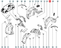 Clio Çamurluk Davlumbazı Şema