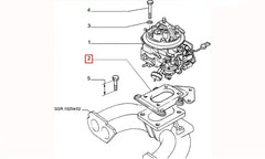 Uno Karbüratör Alt Bakaliti Şema