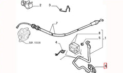 Tipo Gaz Pedal Lastiği Şema