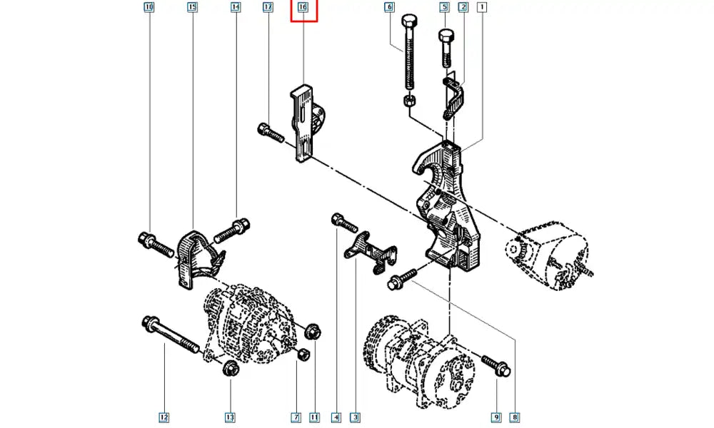 Megane Alternatör Kayışı Gergi Bilyası Şema Megane Alternatör Kayışı Gergi Bilyası Şema