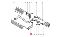 Master Hava Filtre Kutusu Hortumu Şema