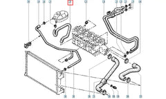 Master Radyatör Genleşme Depo Hortumu Şema