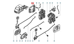 Master Kapı Dış Açma Kolu Şema
