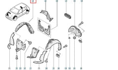 Clio Çamurluk Davlumbazı Şema