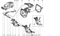 11 Fren, Debriyaj Pedal Lastiği Şema