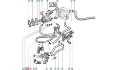 19 Motor Radyatörü Ara Hortumu Şema