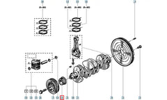 Trafic Krank Dişlisi Şema
