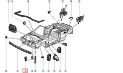 Megane Motor Kaputu Destek Takozu Şema