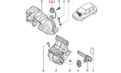 Clio Kalorifer Rezistansı Şema