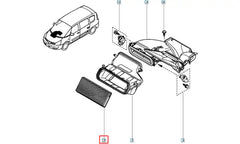 Espace Polen Filtresi Şema