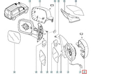 Kangoo Yan Ayna Kapağı Şema